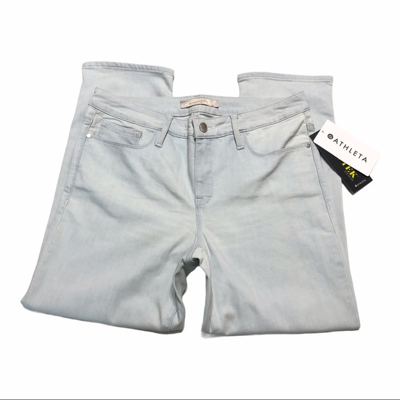 NWT Athleta Sculptek Skinny Crop Jeans 0505 - Picture 3 of 9